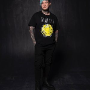 Футболка з принтом «Nirvana»